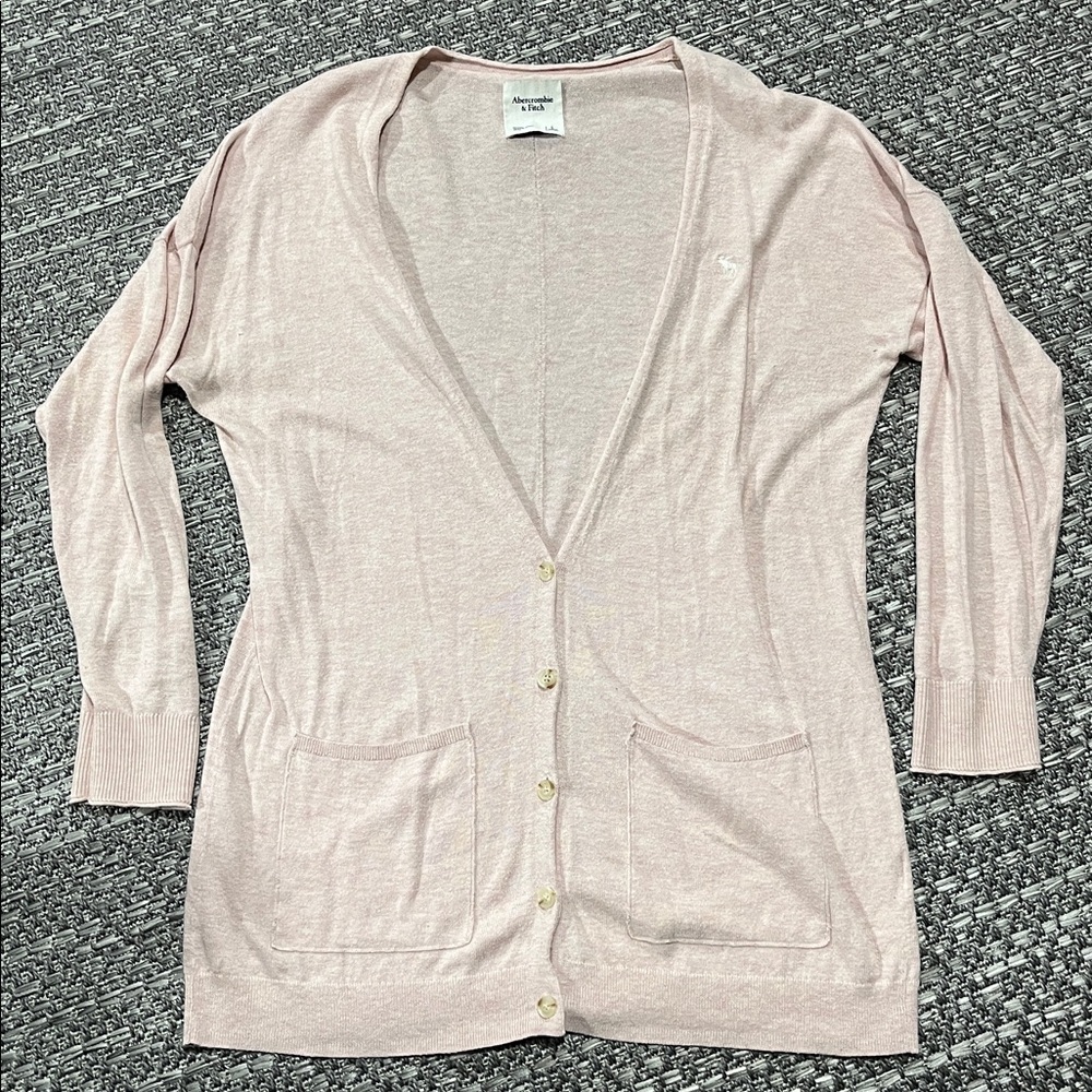 Abercrombie & Fitch | Pink Lightweight Cardigan